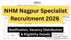 NHM Nagpur Specialist Recruitment 2026