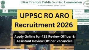 UPPSC RO ARO Recruitment 2026